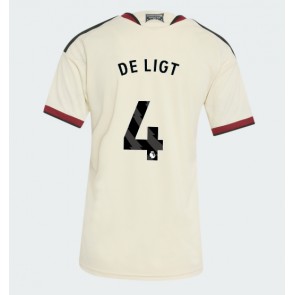 Manchester United Matthijs de Ligt #4 Tredje Tröja Dam 2026-27 Kortärmad